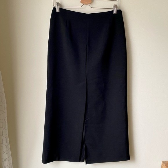 Black straight cut maxi skirt - Picture 10 of 17